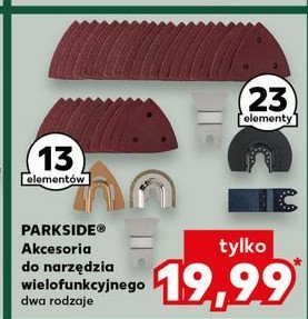 Akcesoria do narzędzia wielofunkcyjnego Parkside promocja