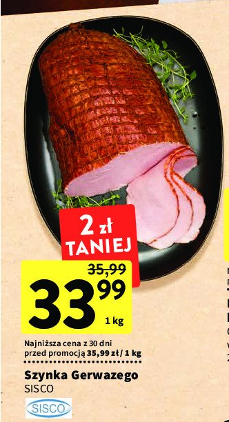 Szynka gerwazego Sisco promocja