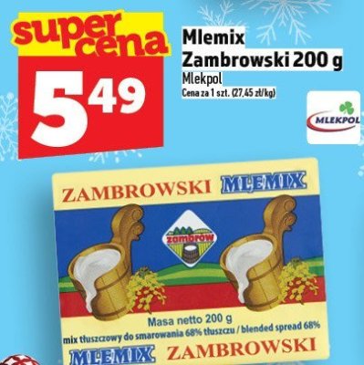 Mlemix Zambrowski 200g promocja w TOPAZ