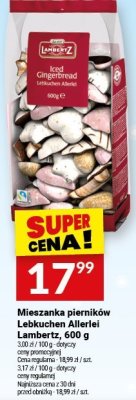 Mieszanka pierników Lebkuchen Allerlei Lambertz, 600 g promocja w Twój Market