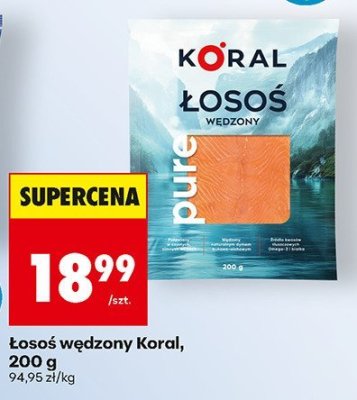 Łosoś wędzony  promocja w Biedronka