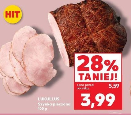Szynka pieczona Lukullus promocja