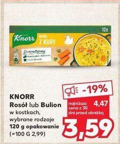 Bulion na włoszczyźnie Knorr promocja