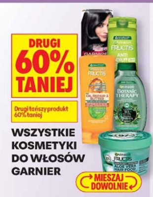 Kosmetyki do włosów Garnier Fructis, Botanic Therapy promocja w Biedronka