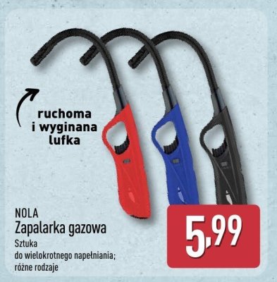 NOLA Zapalarka gazowa promocja w Aldi