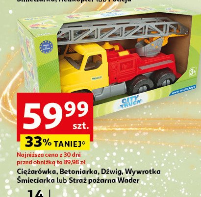 Ciężarówka Wader promocja w Auchan