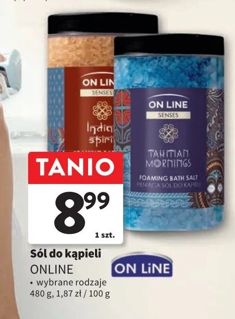 Sól do kąpieli indian On line senses promocja