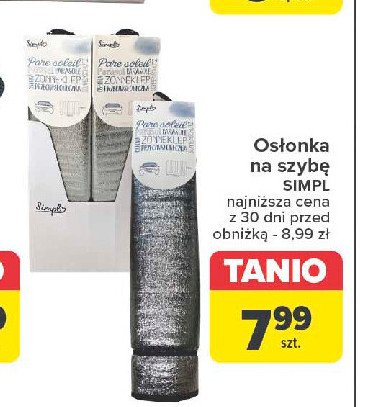 Osłonka na szybę Simpl promocja