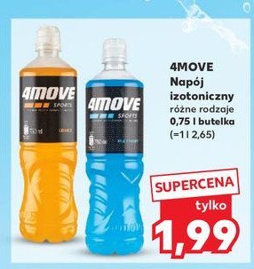 Napój orange 4move promocja