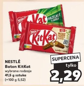 Baton hazelnut Kitkat 4 paluszki promocja