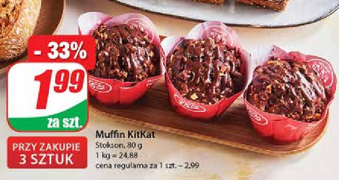 Muffin Kitkat promocja