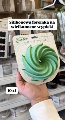 Silikonowa foremka na wielkanocne wypieki promocja w Pepco