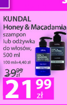 Szampon do włosów cherry blossom Kundal honey & macadamia promocja