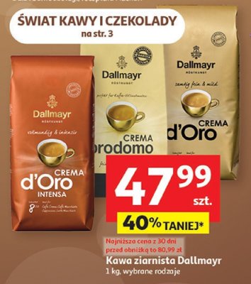 Kawa ziarnista promocja w Auchan
