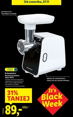Maszynka do mielenia mięsa 300 W promocja w Lidl