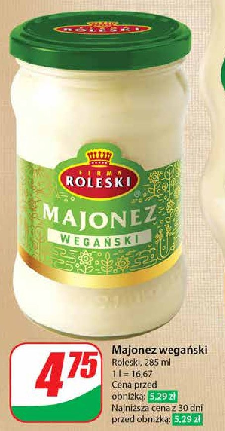 Majonez wegański Roleski promocja