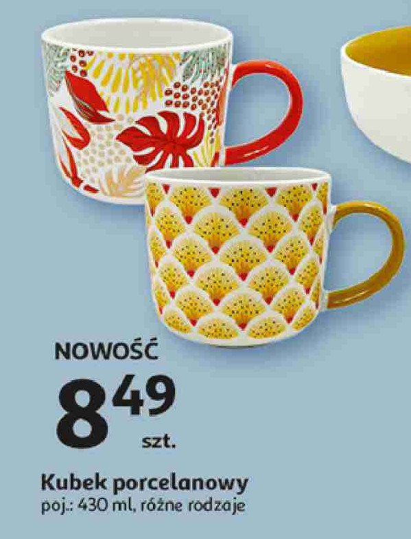 Kubek porcelanowy 430 ml promocja