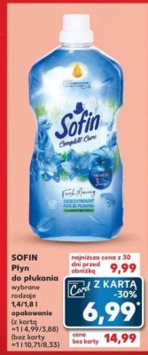 Płyn do płukania fresh morning SOFIN COMPLETE CARE promocja