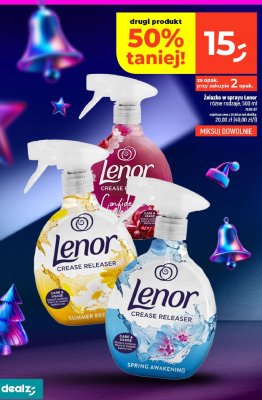 Żelazko w sprayu Lenor różne rodzaje 500 ml promocja w Dealz