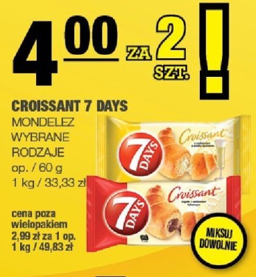 Croissant promocja w SPAR