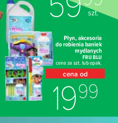 Zestaw expert set do baniek: płyn + sznurek Fru blu promocja