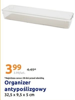Organizer antypoślizgowy promocja w Action