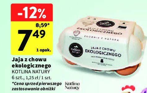 Jaja ekologiczne Kotlina natury promocja