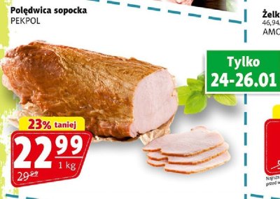 Polędwica sopocka promocja w Prim Market