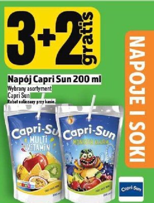 Napój Capri Sun 200 ml promocja w TOPAZ