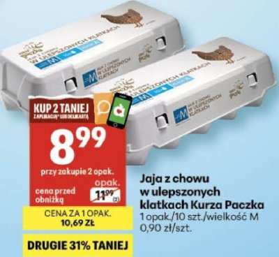 Jaja promocja w Delikatesy Centrum