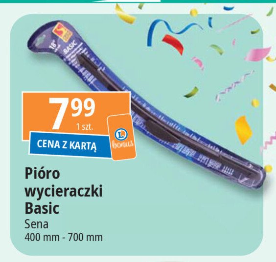 Pi贸ro wycieraczki basic 500 mm Sena promocja