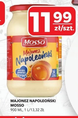 Majonez Napoleoński Mosso promocja w Top Market