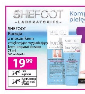 Krem do stóp z mocznikiem Shefoot promocja