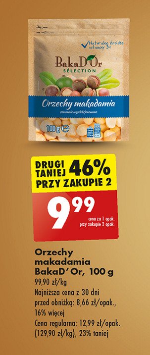 Orzechy makadamia Bakad'or promocja