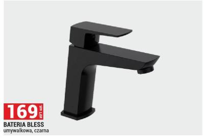 Bateria BLESS umywalkowa, czarna promocja w Merkury Market