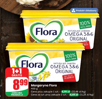 Margaryna 400 g promocja w Dino