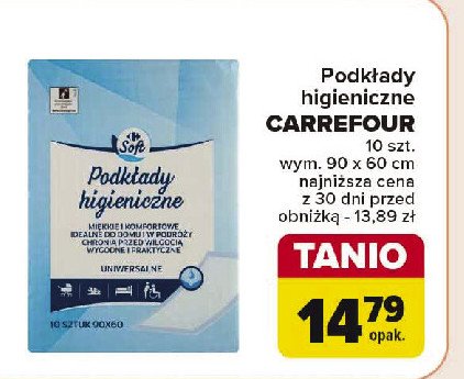 Podkłady higieniczne Carrefour baby promocja