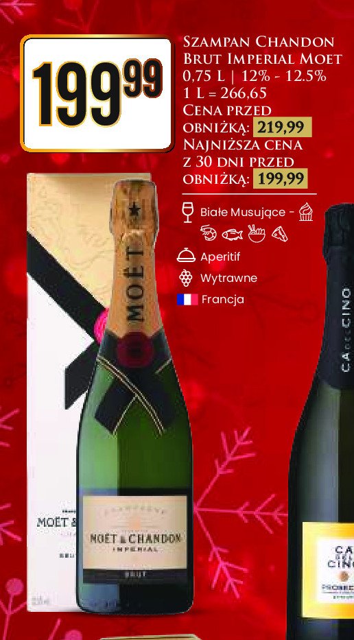 Szampan MOET & CHANDON IMPERIAL promocja w Dino