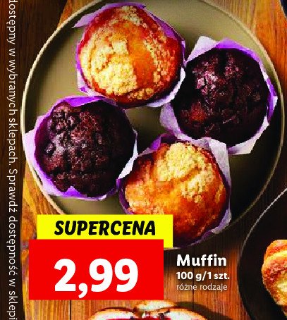 Muffinka czekoladowa promocja