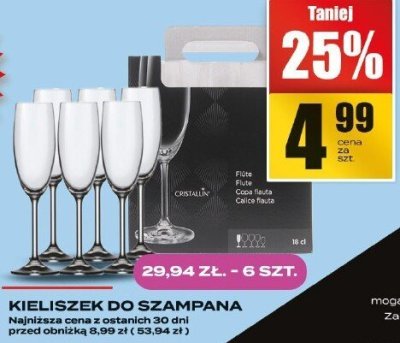 Kieliszki CAMPANA Supeco promocja w Supeco