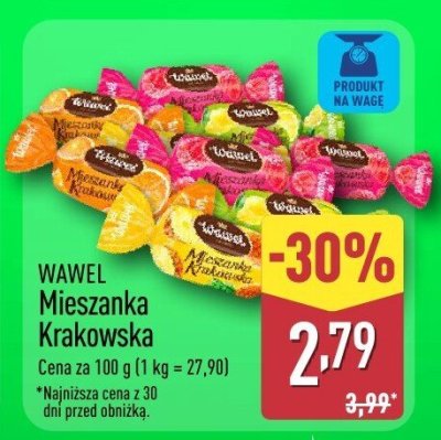 Mieszanka krakowska WAWEL promocja w Aldi