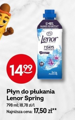 Płyn do płukania Lenor Spring promocja w Żabka
