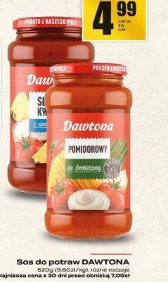 Sos do potraw DAWTONA promocja w Supeco