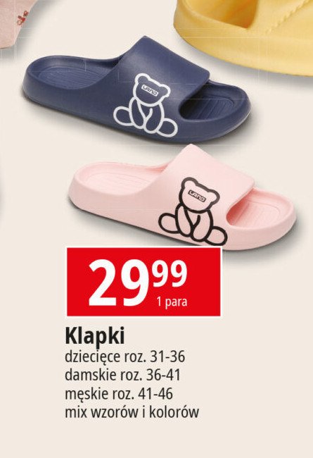 Klapki dzieci臋ce 31-36 promocja