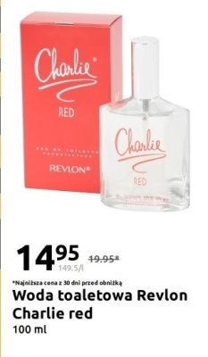 Woda toaletowa Charlie red promocja w Action