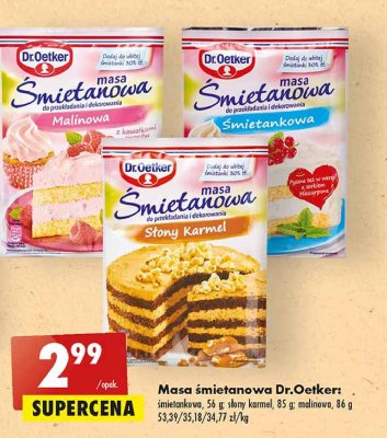 Masa śmietanowa Dr. oetker promocja