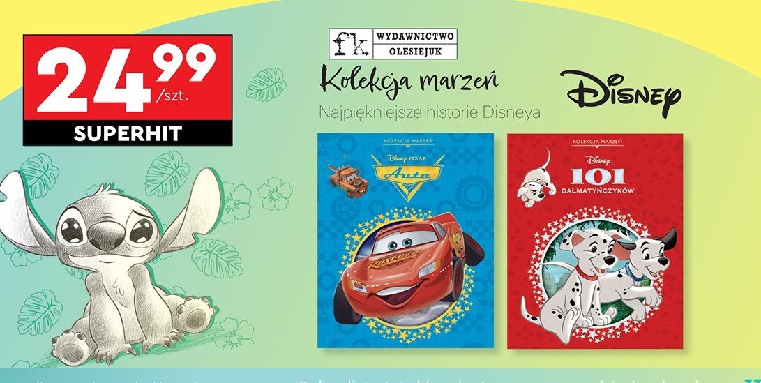 Najpiękniejsze historie disneya 101 dalmatyńczyków promocja w Biedronka