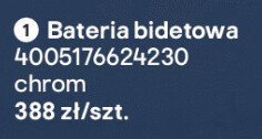 Bateria bidetowa Grohe Start Quickfix promocja w Castorama