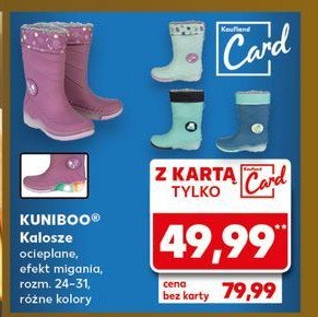 Kalosze dziecięce rozm. 24-31 Kuniboo promocja