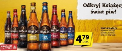 Piwo Książęce promocja w Groszek